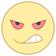 Angry icon