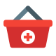 Pharmacy Shopping Basket icon