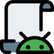 Privacy and disclaimer documentation of an Android operating system icon