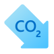 二氧化碳减排 icon