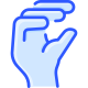 Ganze Hand icon