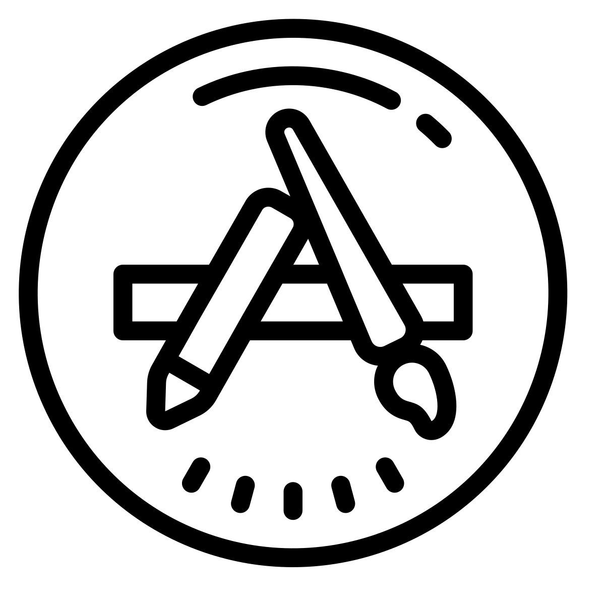 App Store App Logo Icons Logos Symbols Free Download PNG SVG