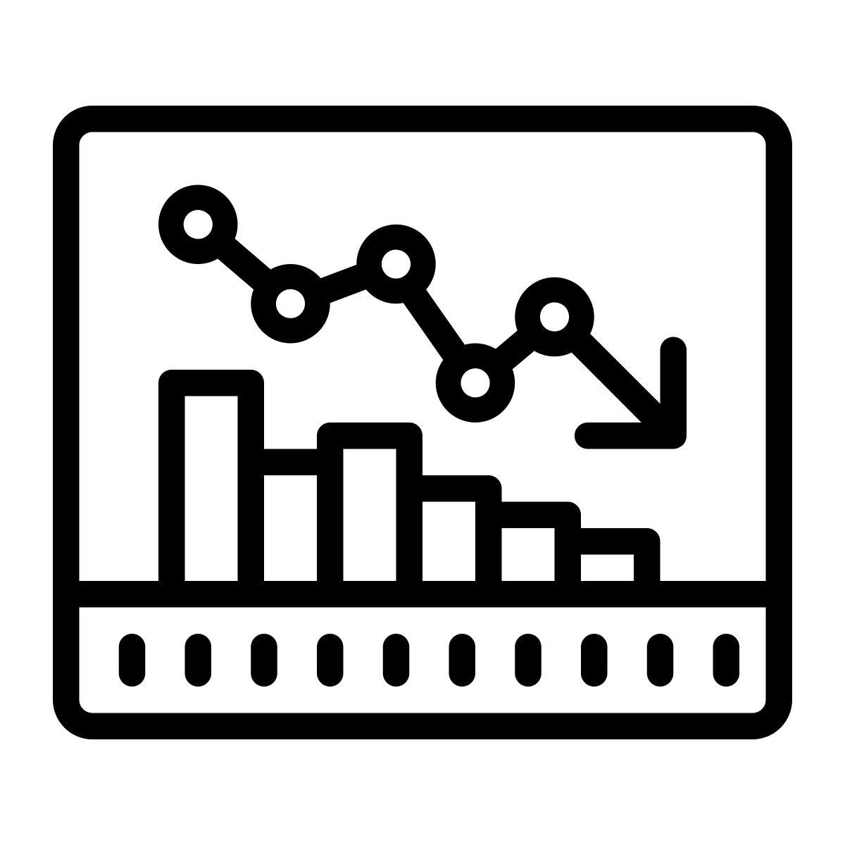 cute outline style de baja icon