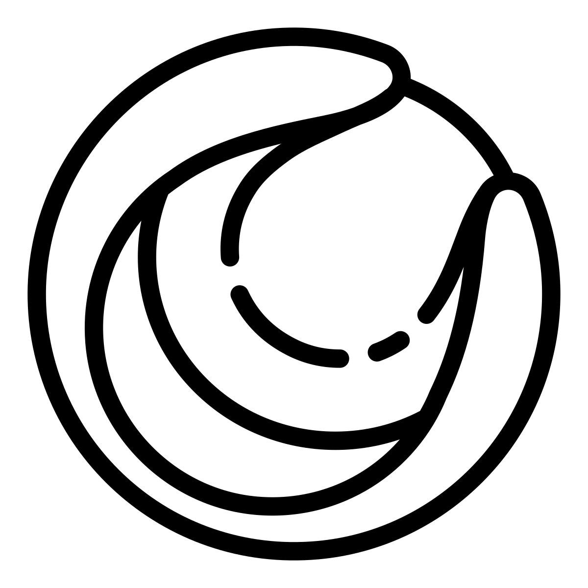 cute outline style cinéma 4d icon