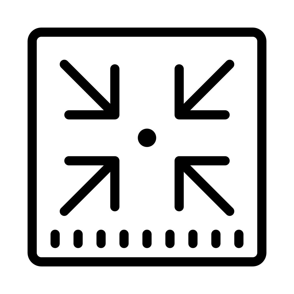 cute outline style achicar icon