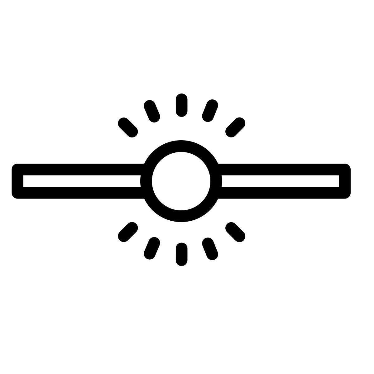 cute outline style eseguire il commit git icon
