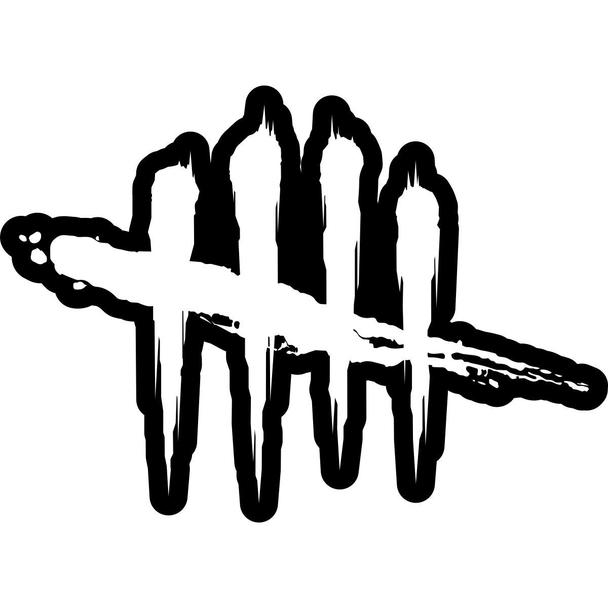 cute outline style tot bei tageslicht icon