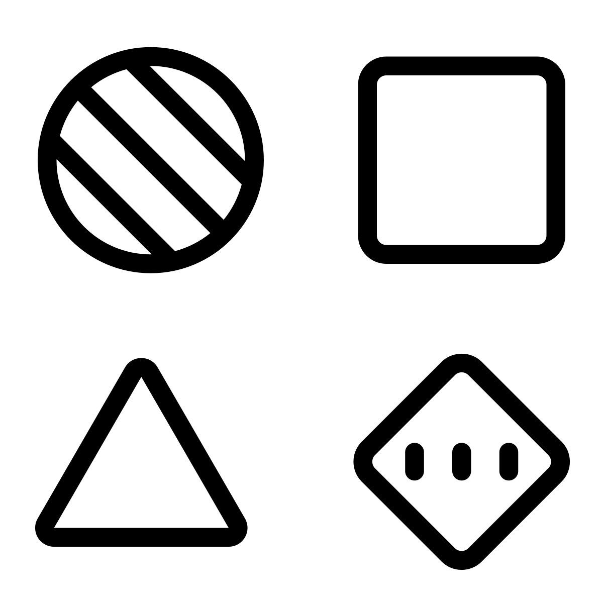 cute outline style diversité icon