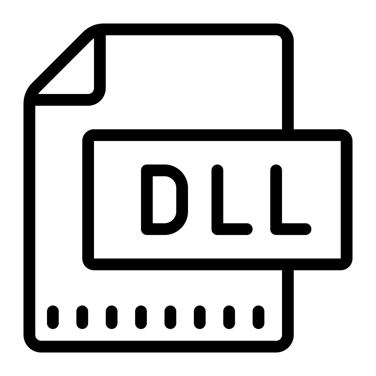 Dll File Icons Logos Symbols Free Download PNG SVG