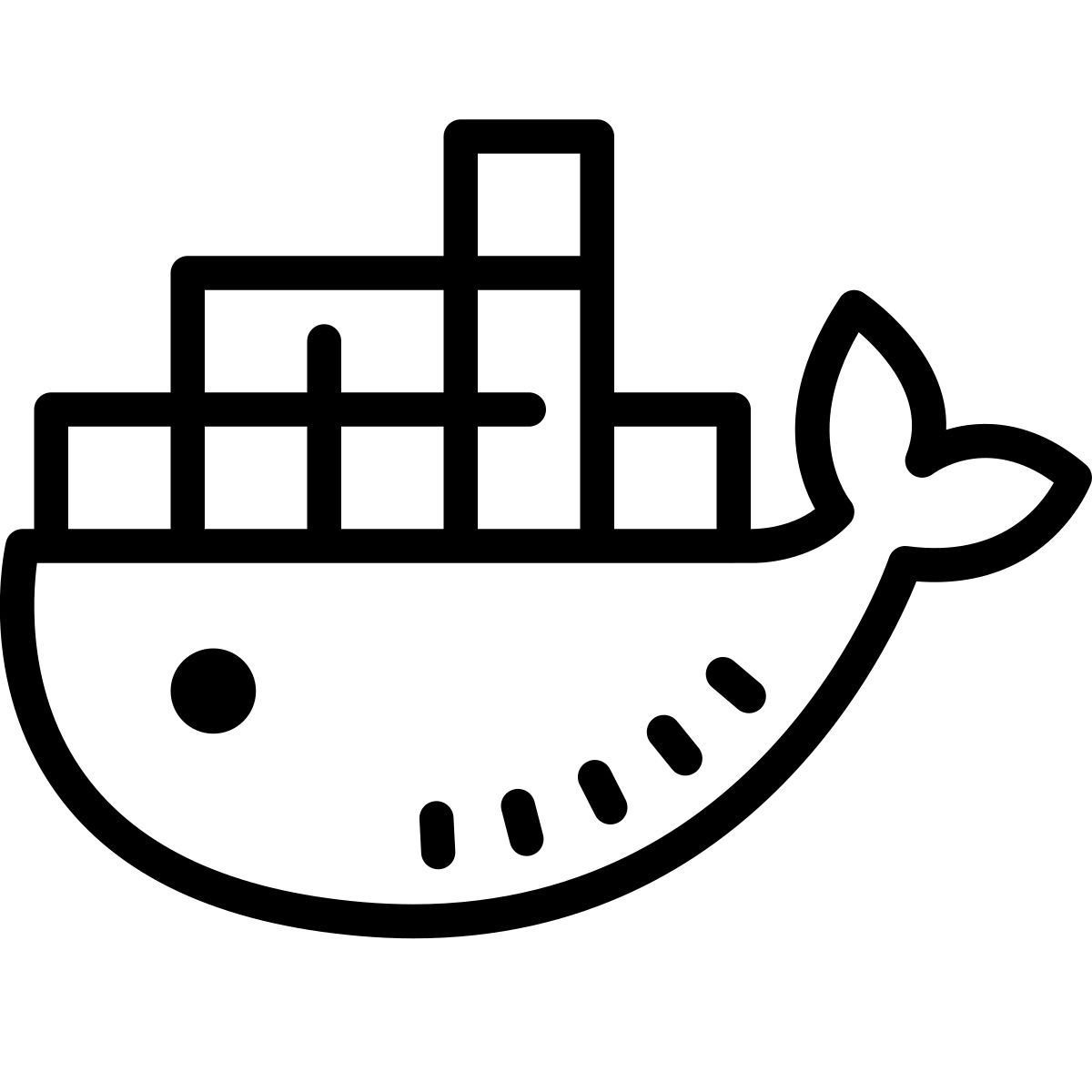 cute outline style 부두 노동자 icon