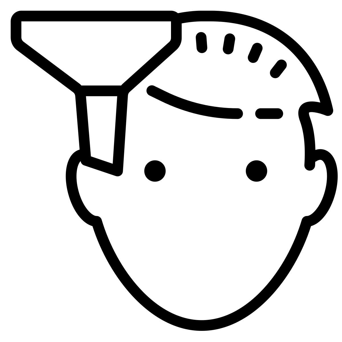 cute outline style 体验技巧 icon