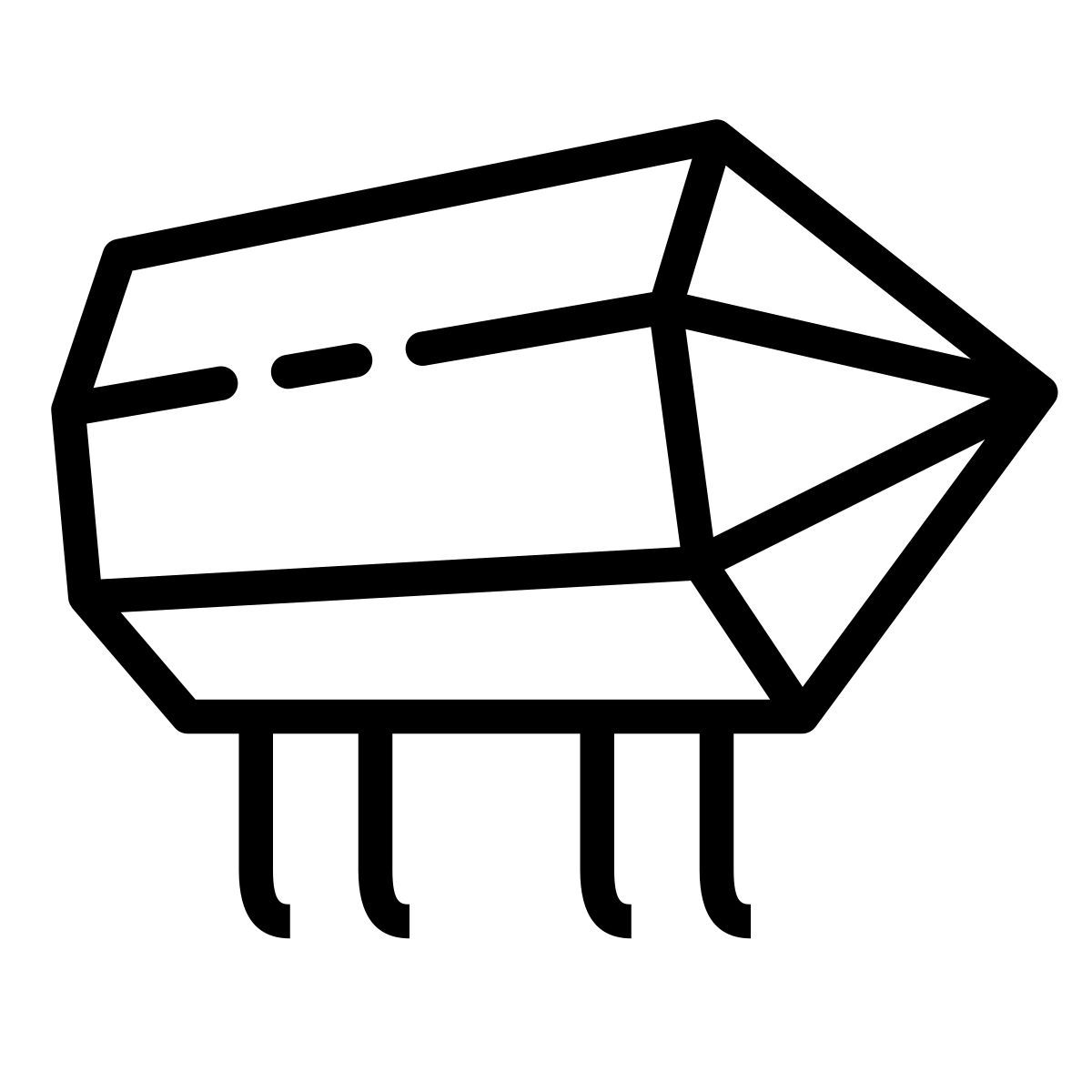 cute outline style pazzia icon