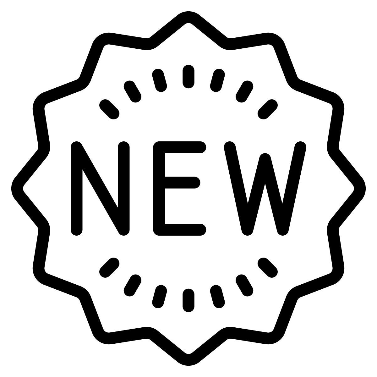 cute outline style nuevo icon