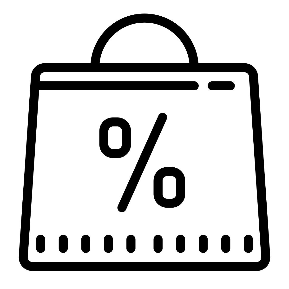 cute outline style venta icon