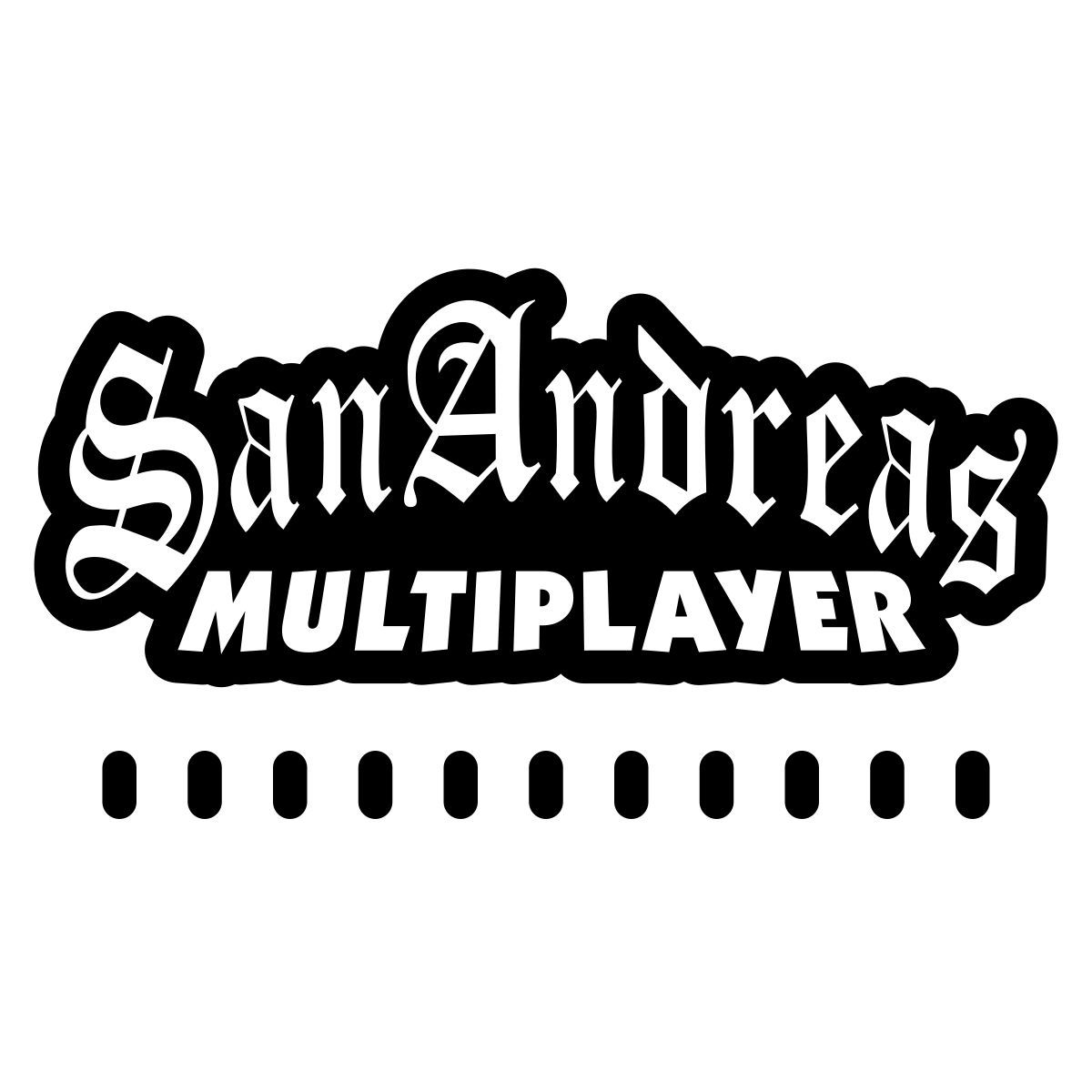 cute outline style 圣安地列斯多人游戏 icon