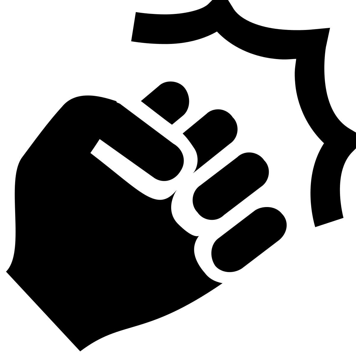 ice cream style acción icon