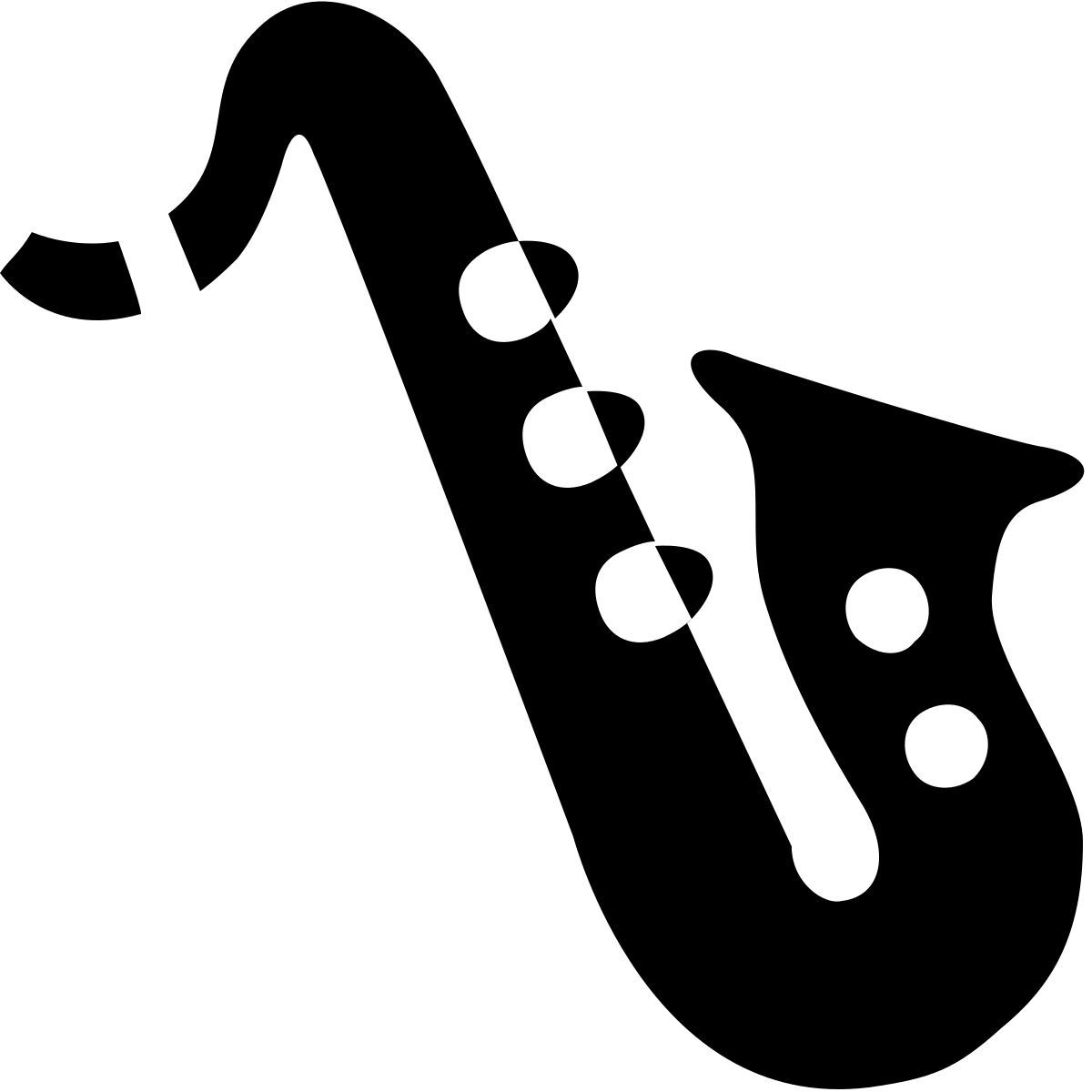 ice cream style saxofón alto icon