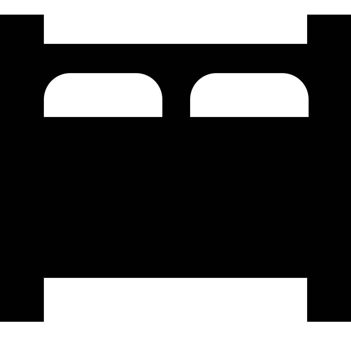 ice cream style bed icon