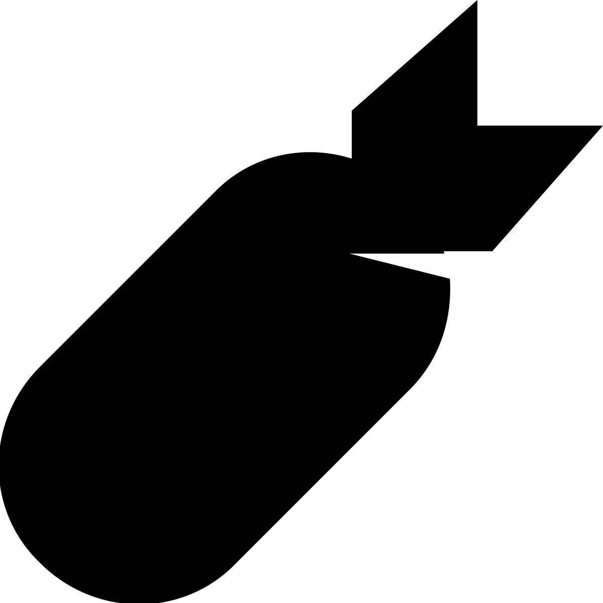 ice cream style atomic bomb icon