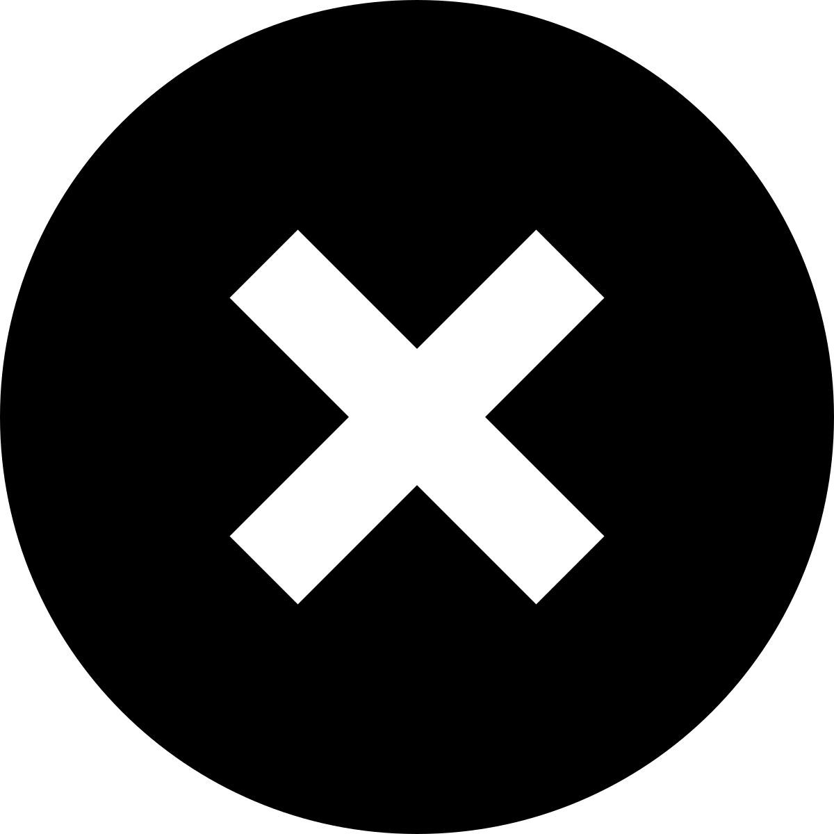 ice cream style cancelar icon