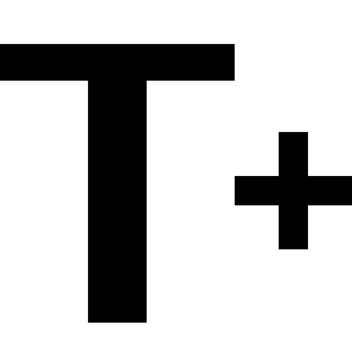 ice cream style aumentar fuente icon