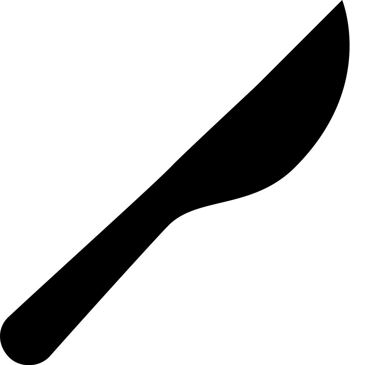 ice cream style knife icon