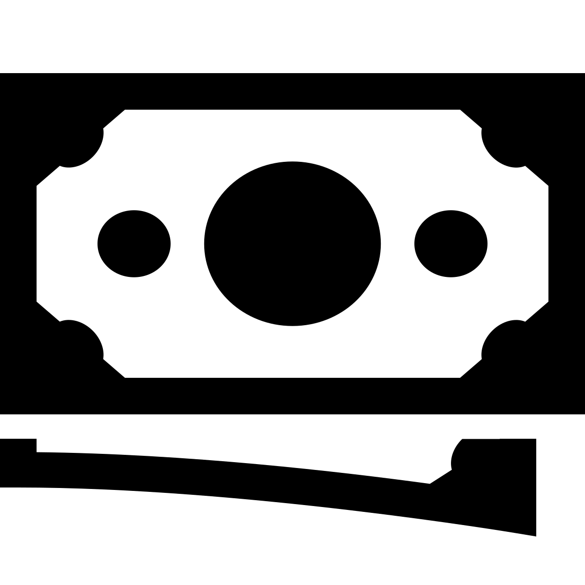 ice cream style money icon