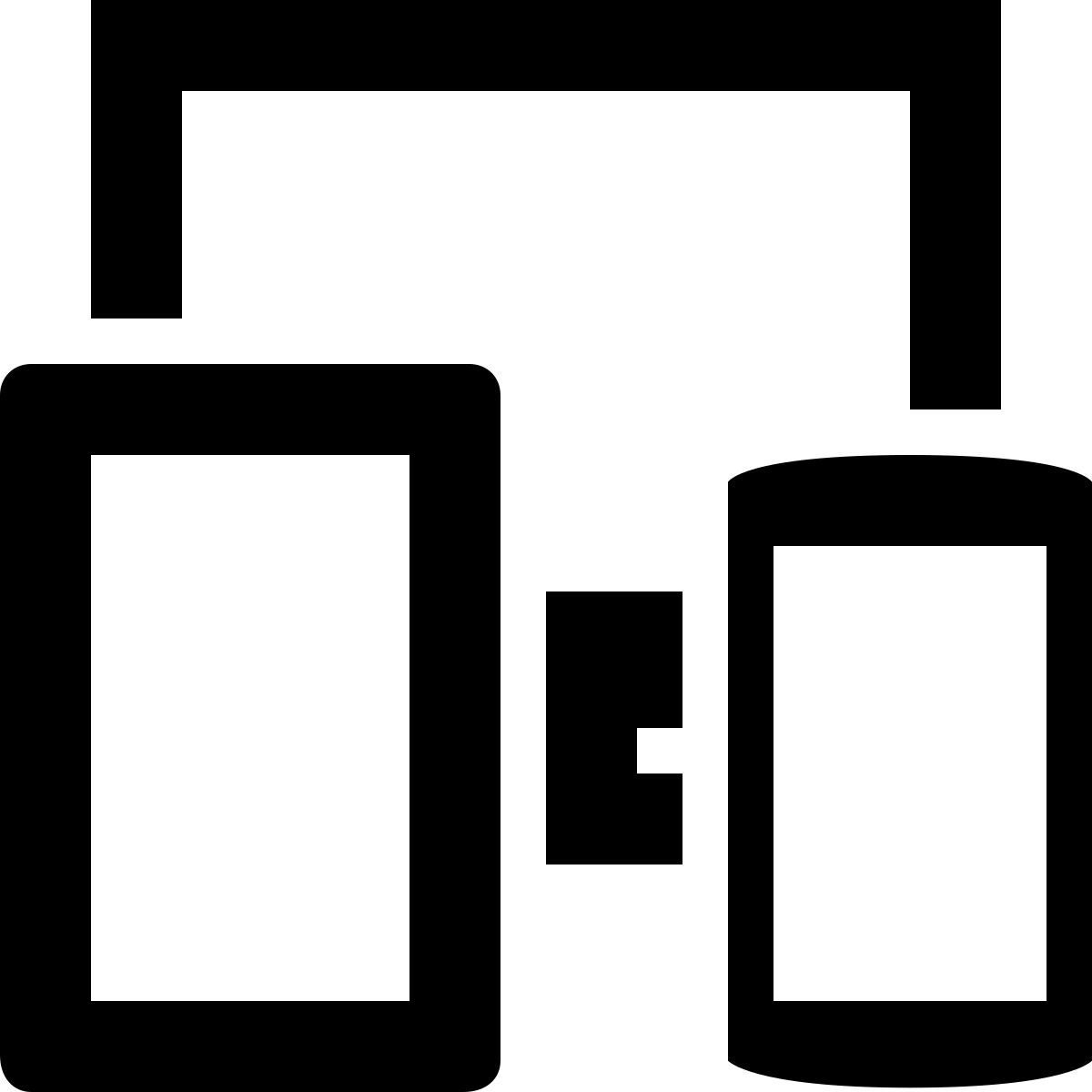 ice cream style mehrere geräte icon