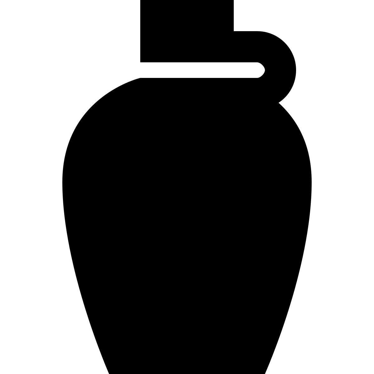 ice cream style water bottle icon