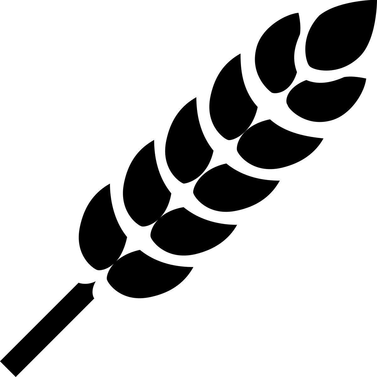 ice cream style wheat icon