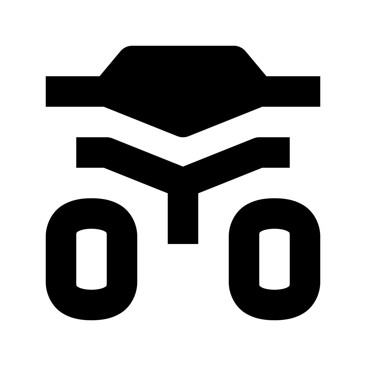 material filled style 3 scooter de rueda alta icon