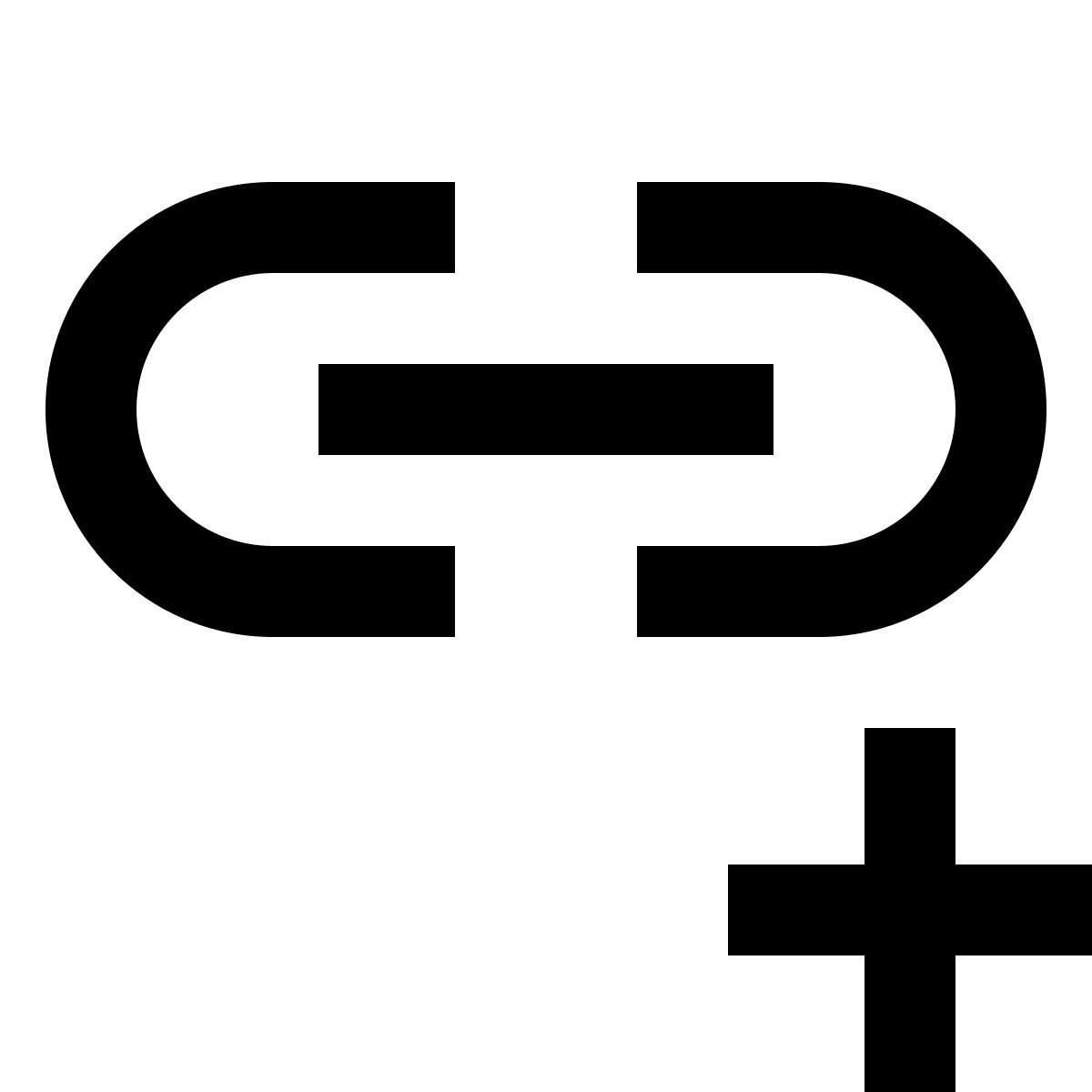 material filled style 링크 추가 icon