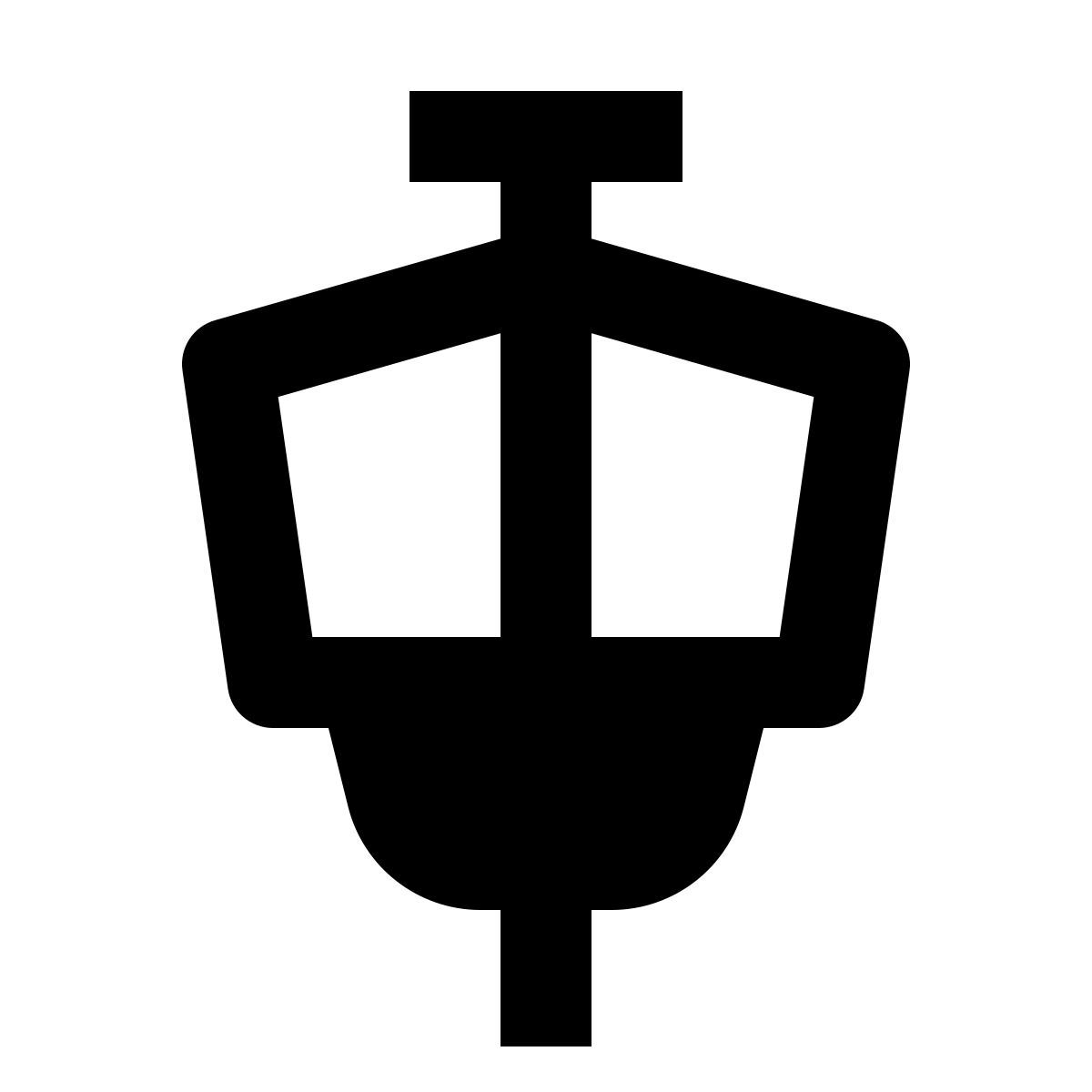 material filled style torre de controle de tráfego aéreo icon