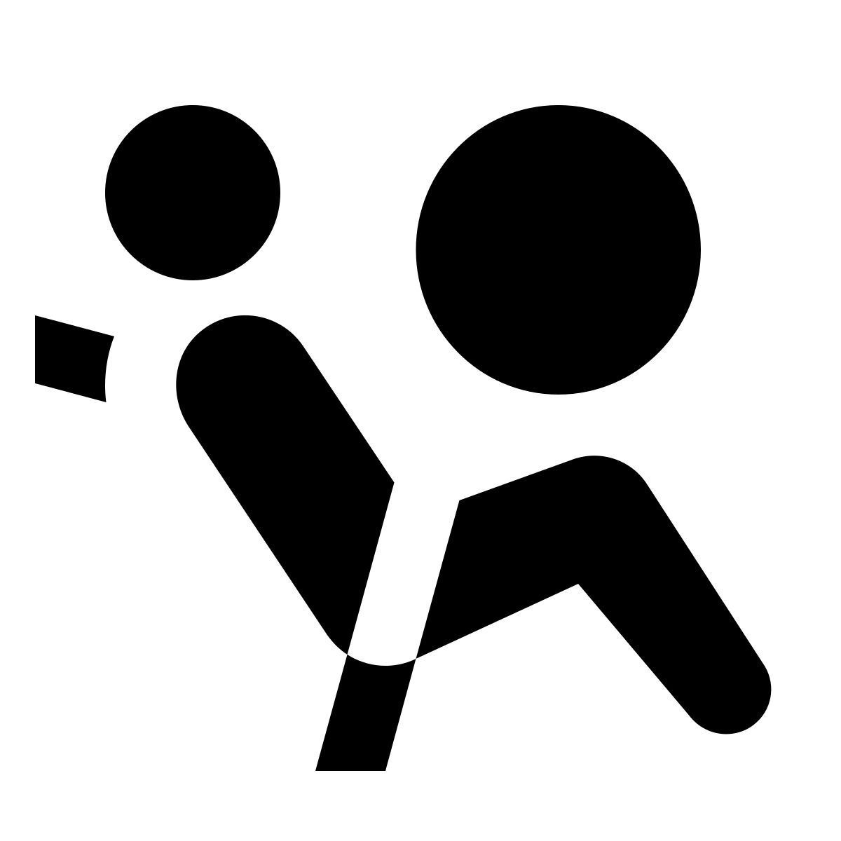 material filled style 安全气囊开启 icon