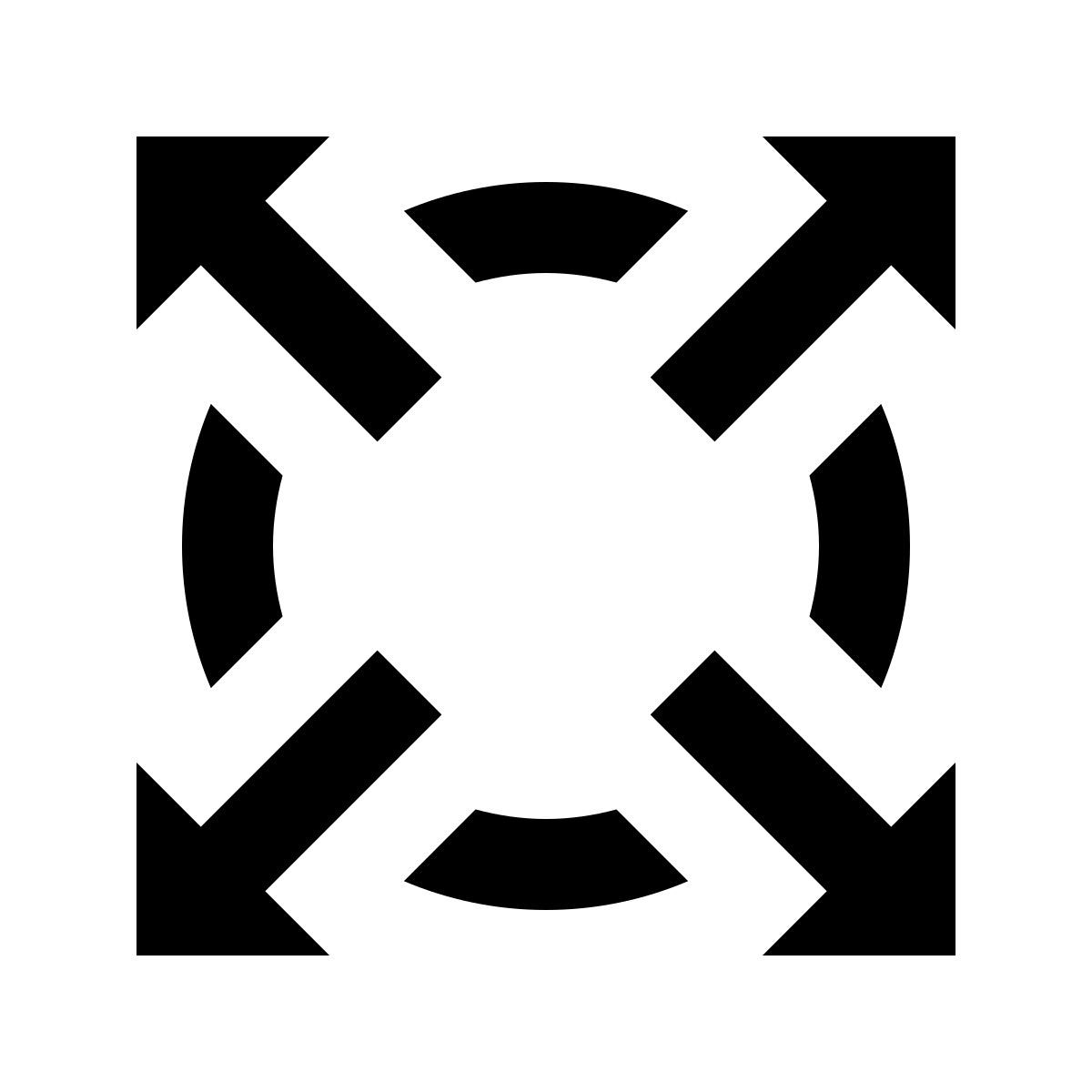 material filled style all out icon