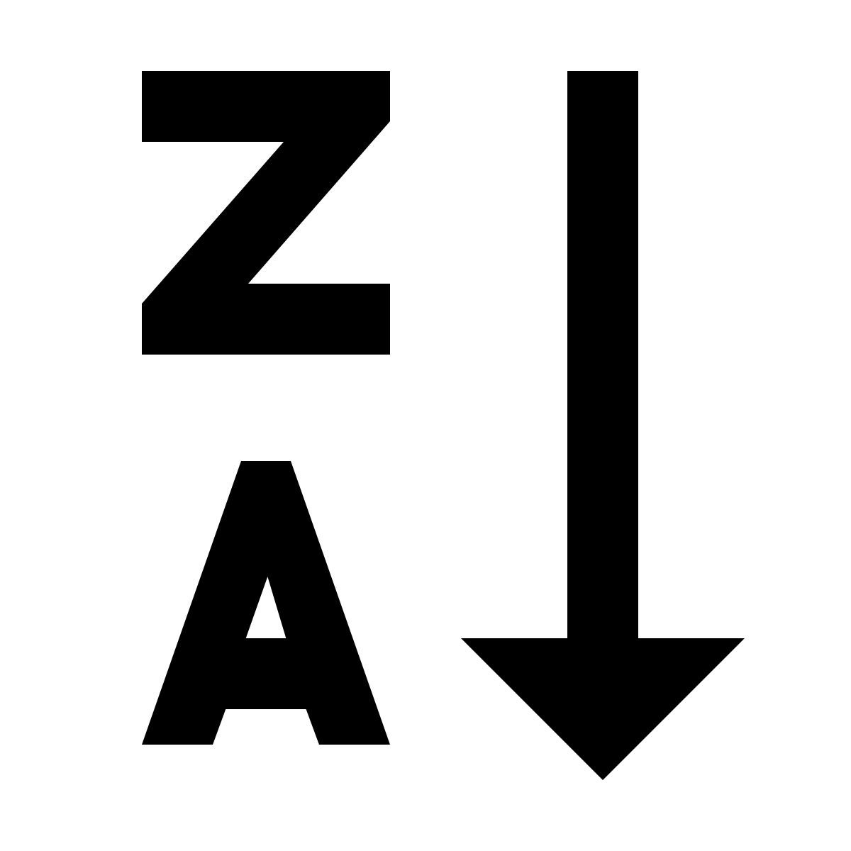 material filled style 字母排序2 icon