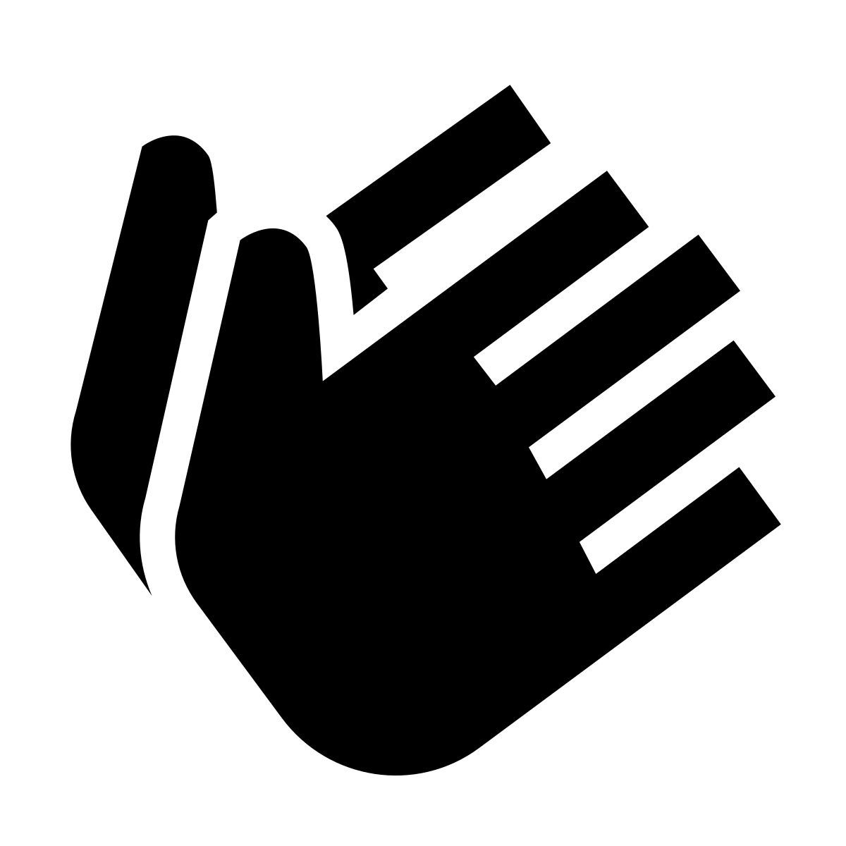 material filled style 掌声 icon