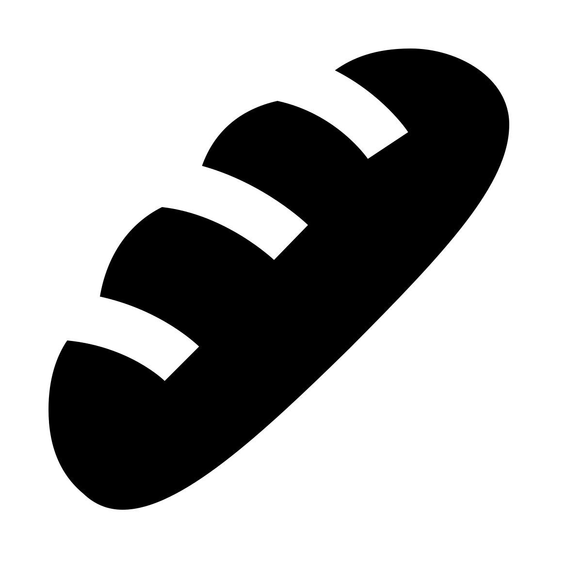 material filled style 面包 icon