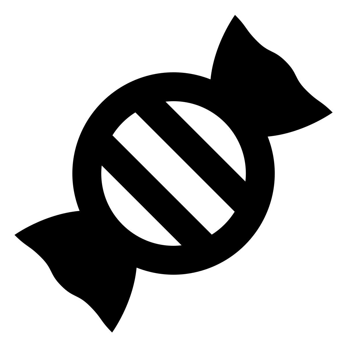 material filled style candy icon