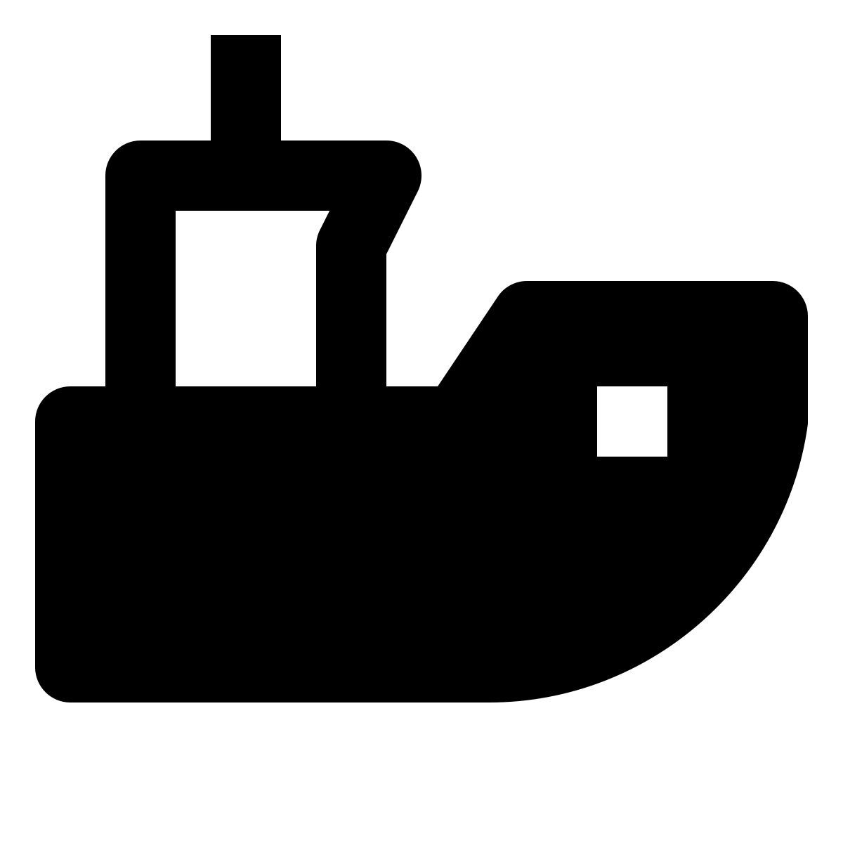 material filled style 货船 icon