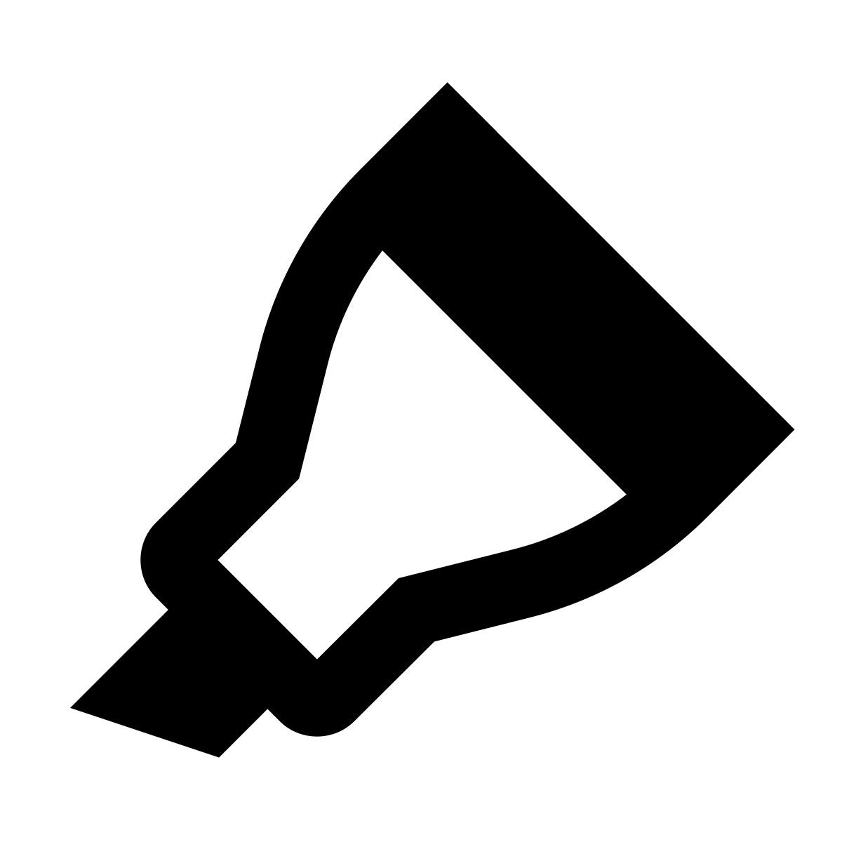 material filled style 凿提示标记笔 icon