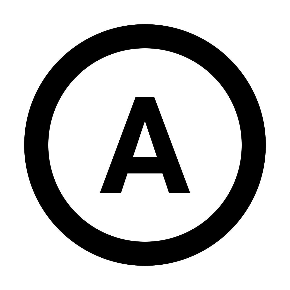 material filled style circulado a icon