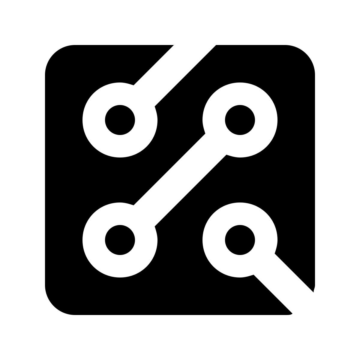 material filled style circuito icon