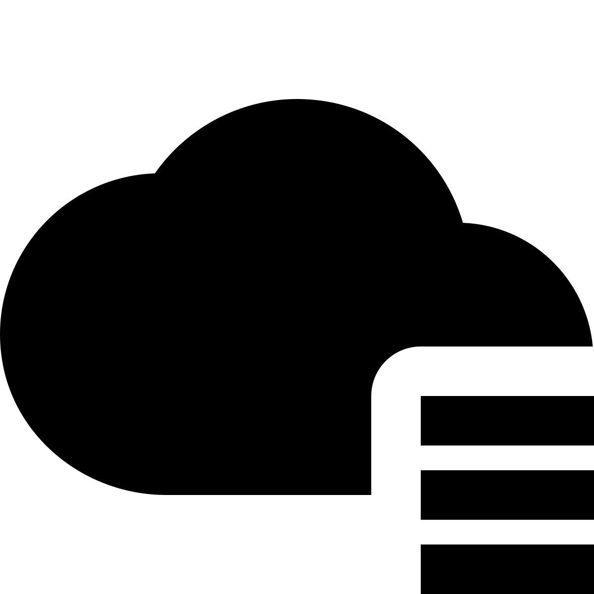 material filled style 云数据库 icon