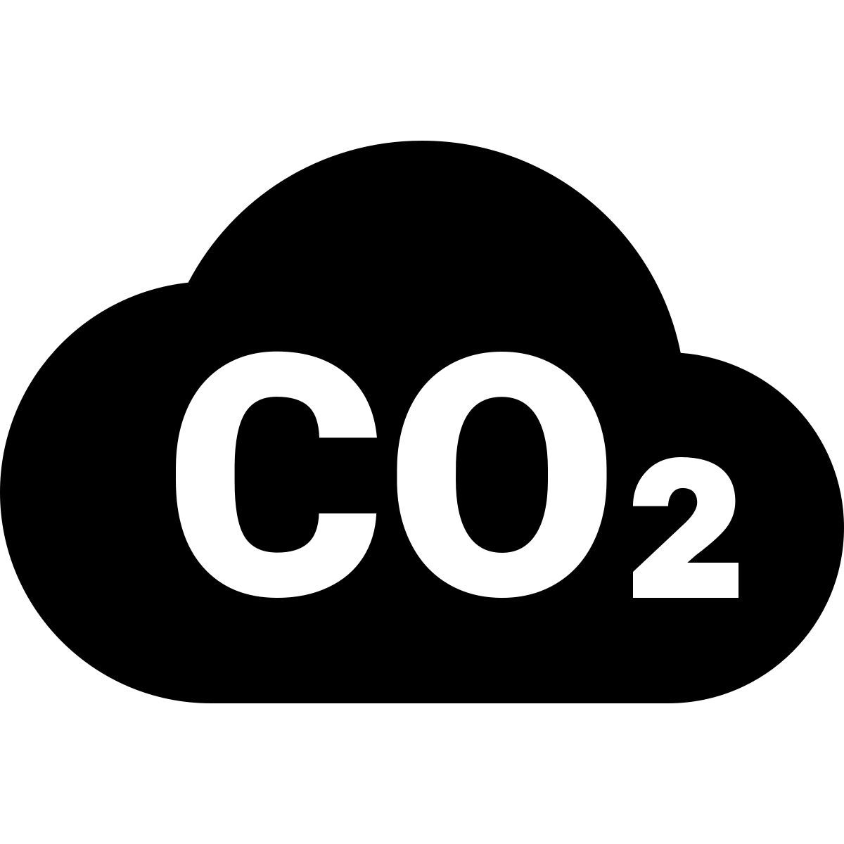 material filled style co2 icon