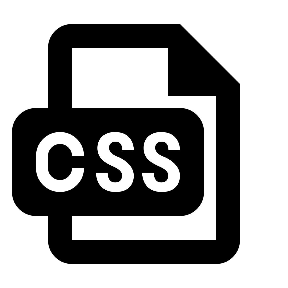 material filled style tipo file css icon