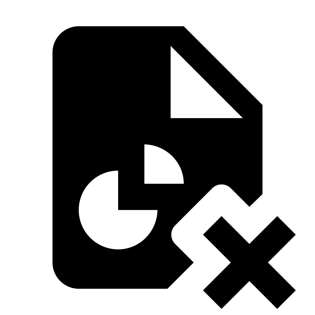 material filled style 删除饼图报表 icon