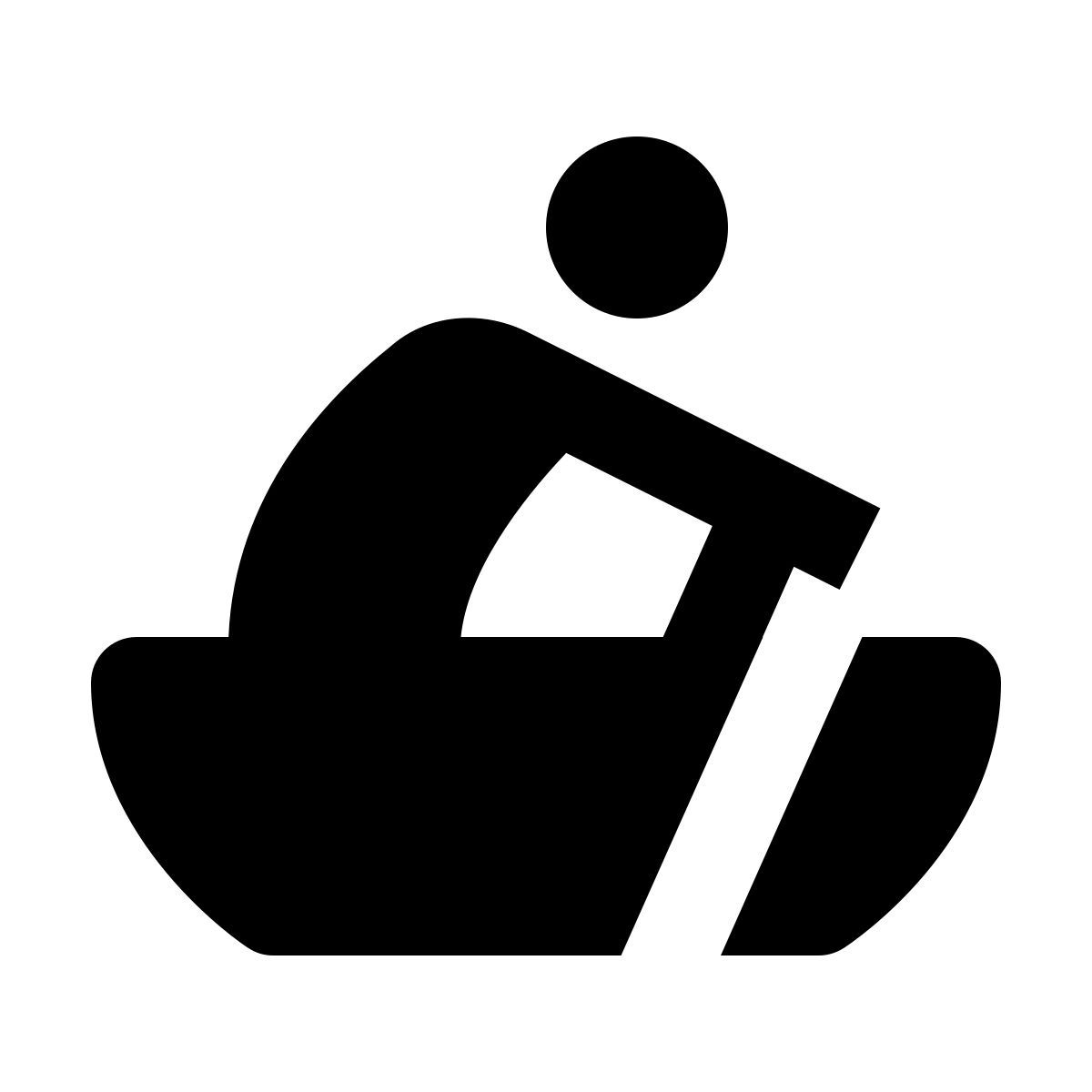 material filled style scialuppa icon