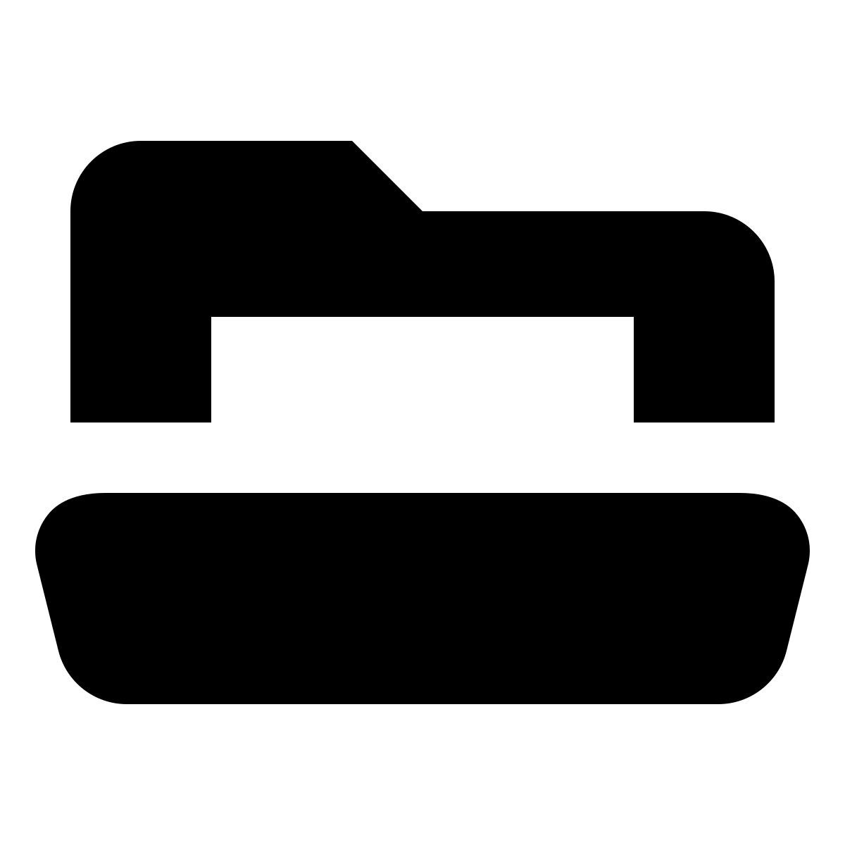 material filled style documento en carpeta icon