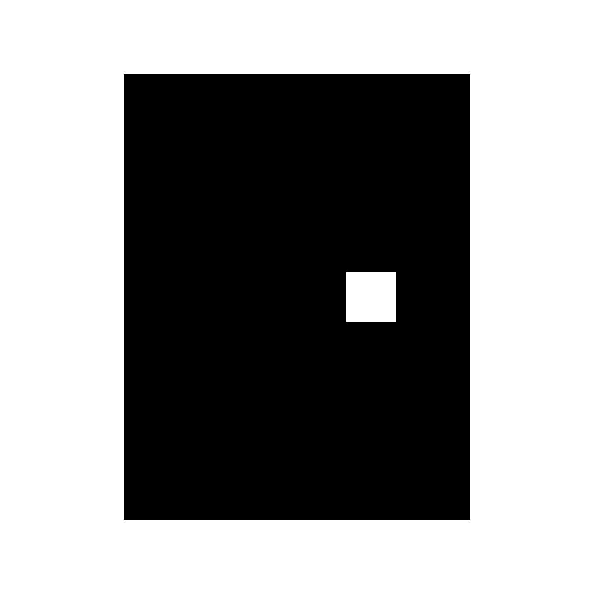 material filled style porte fermée icon